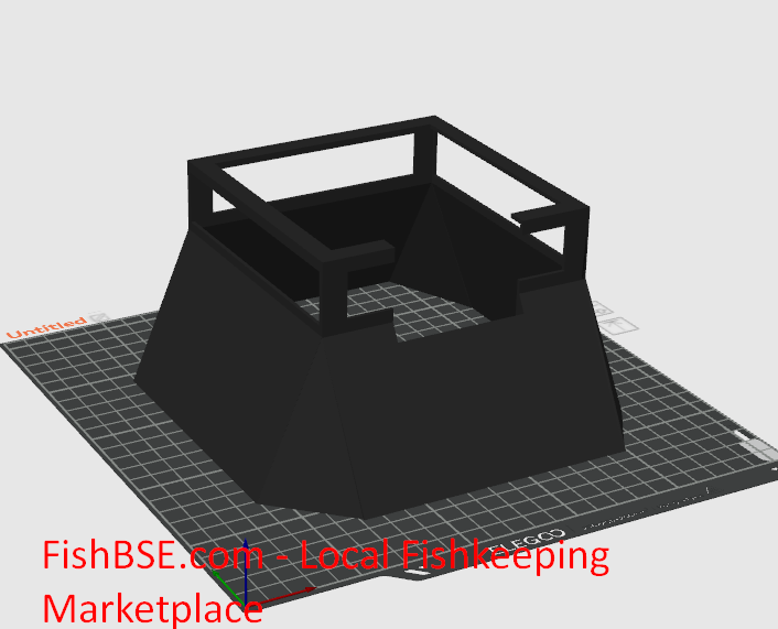 Mount Shade cover for RedSea LED 50 + Generic Reef Lights